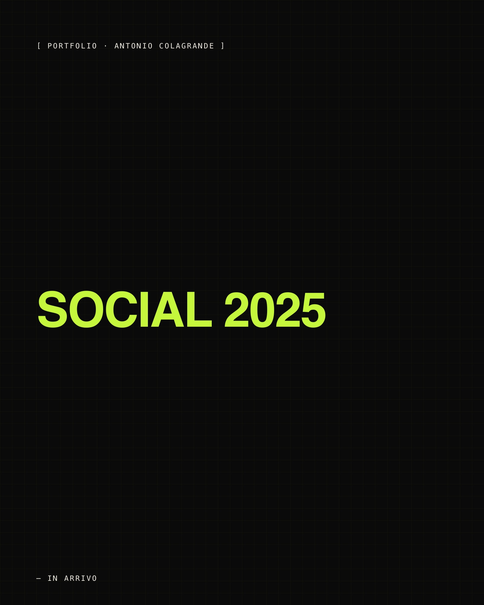 Social · Reel 2025 — evento