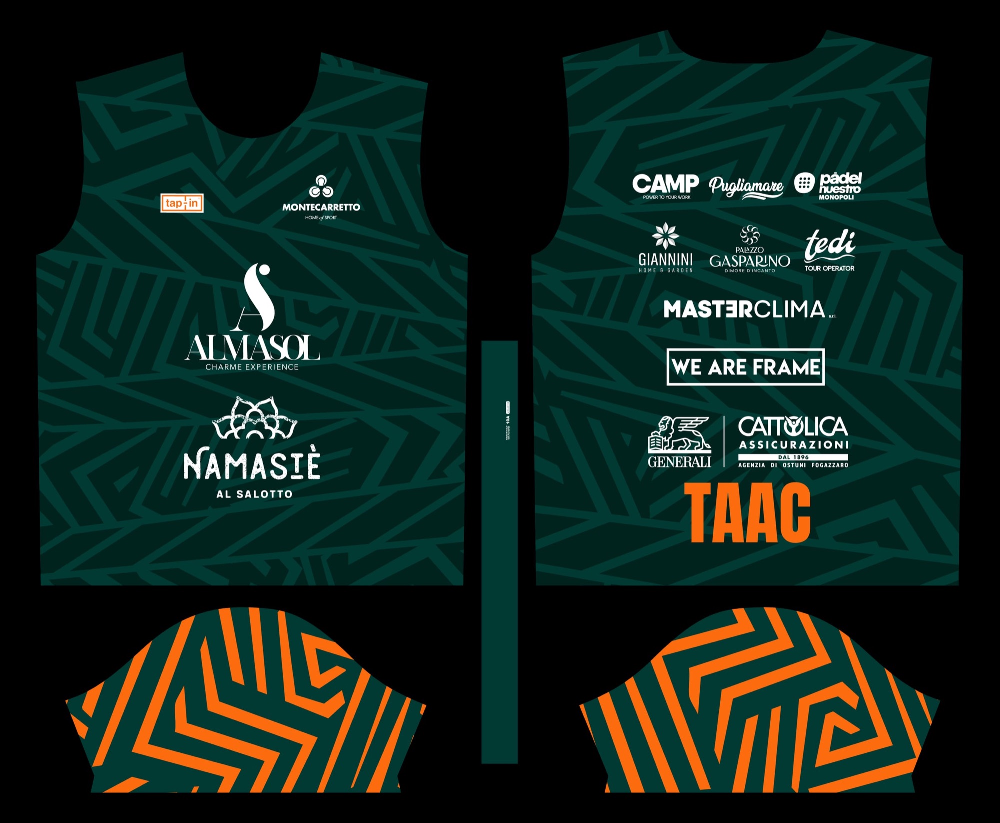 Montecarretto Padel — Tavole tecniche 4